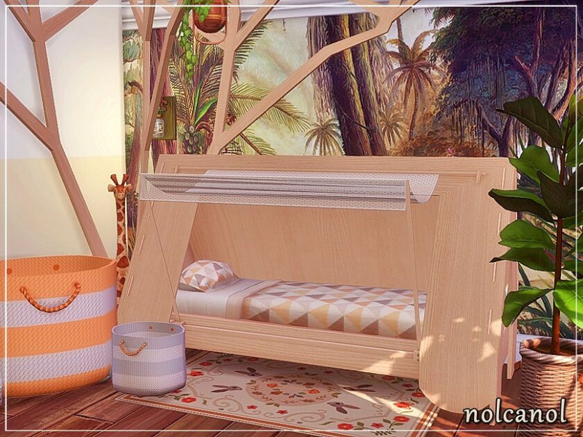 sims 4 cc forest kids room tsr cc only by nolcanol 6