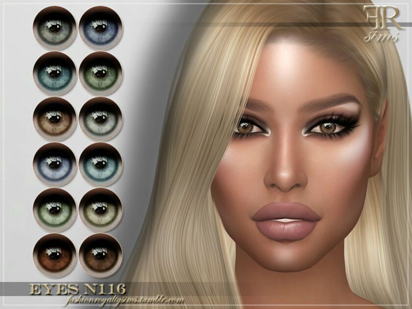 FRS Eyes N116 By Fashionroyaltysims Sims 4 CC