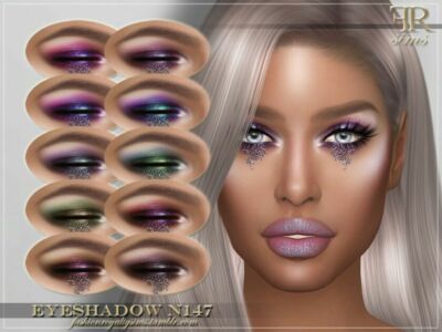 FRS Eyeshadow N147 By Fashionroyaltysims Sims 4 CC