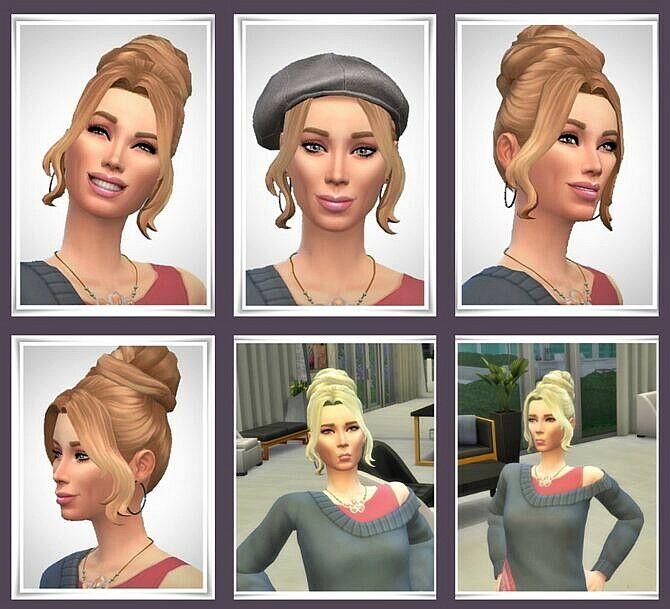 Georgia Hair Sims 4 CC