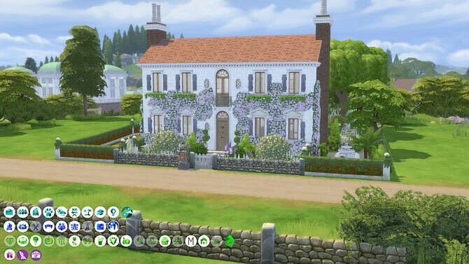 Glycine House Sims 4 CC