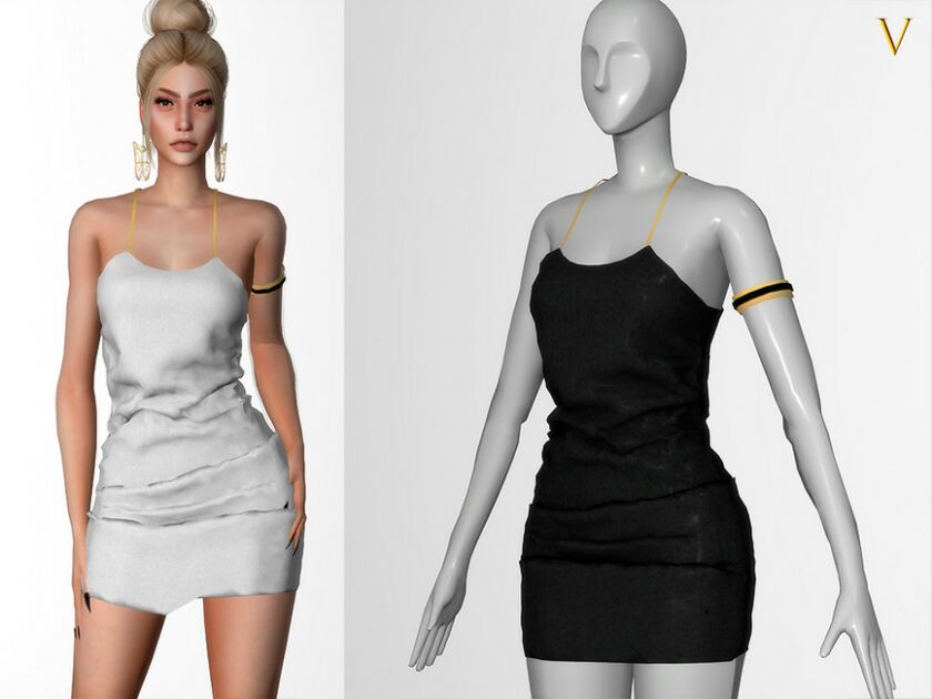 Goldenshadow Collection – Dress VII VIY Sims 4 CC