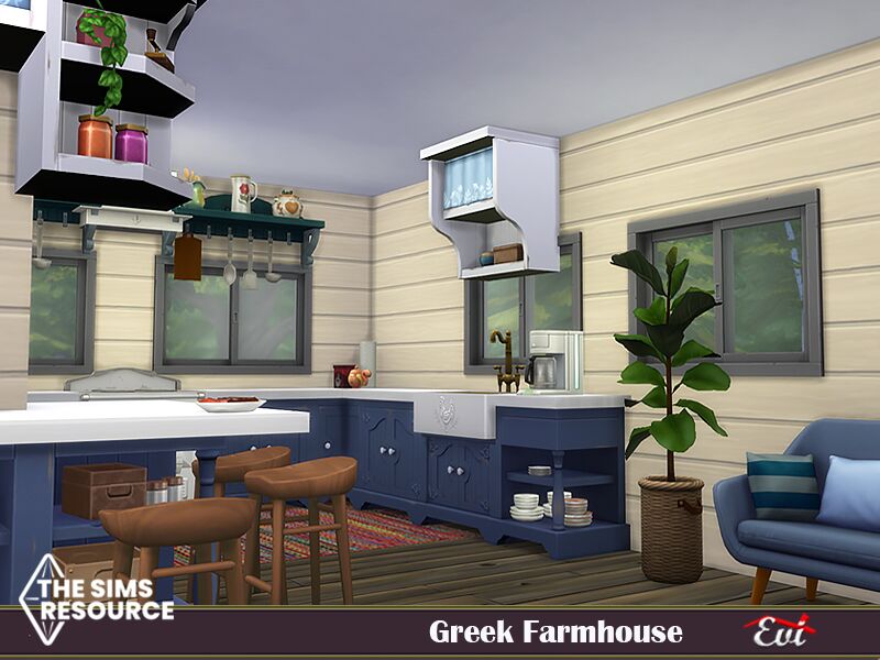 sims 4 cc greek farmhouse with tsr only cc by evi 6