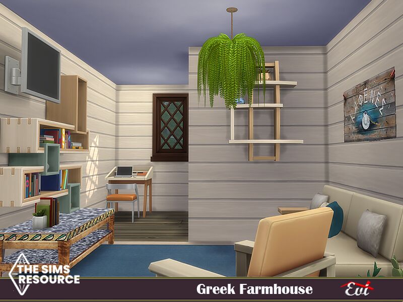 sims 4 cc greek farmhouse with tsr only cc by evi 7