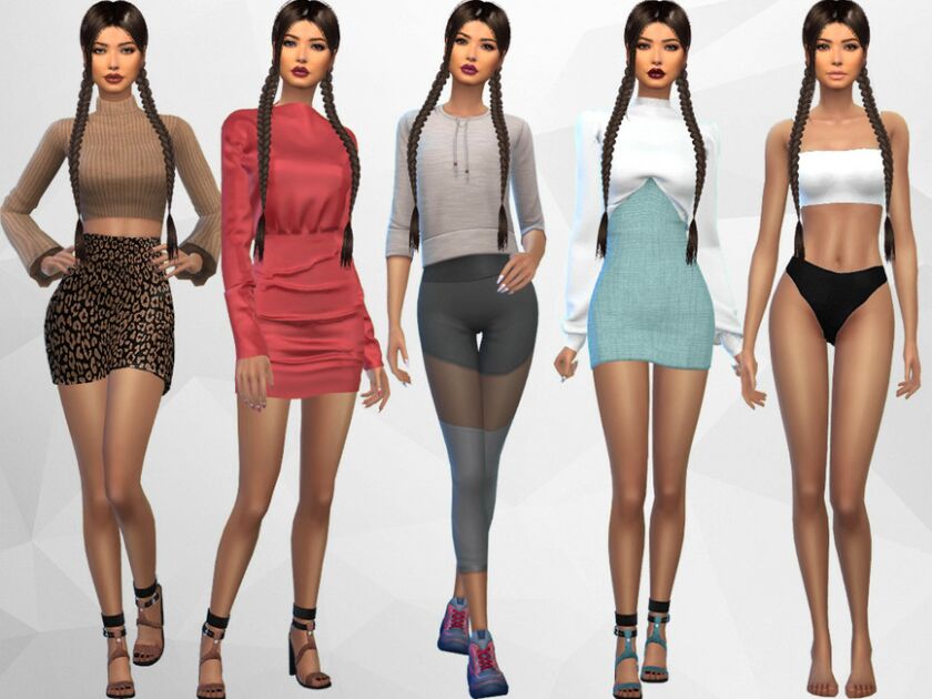 sims 4 cc hailee ashton by divaka45 2