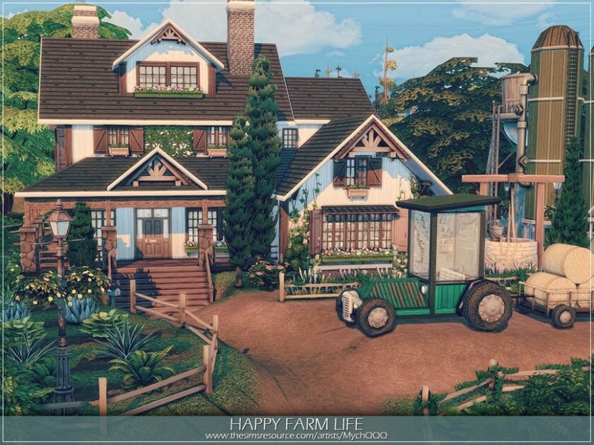 Happy Farm Life By Mychqqq Sims 4 CC