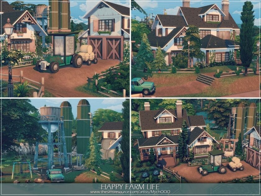 sims 4 cc happy farm life by mychqqq 2