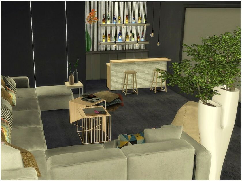 sims 4 cc home cinema by lotsbymanal 2