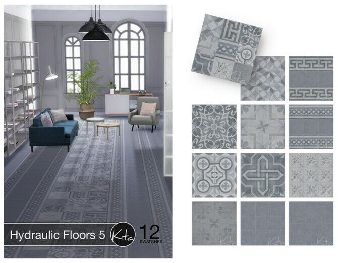 Hydraulic Floors 5 Sims 4 CC