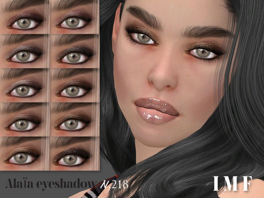 Alaia Eyeshadow N.218 By Izziemcfire Sims 4 CC