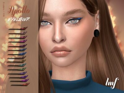 IMF Apollo Eyeliner N.114 By Izziemcfire Sims 4 CC