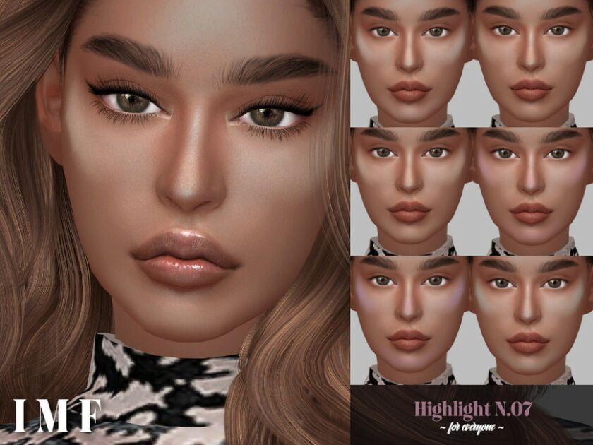 IMF Highlight N.07 By Izziemcfire Sims 4 CC