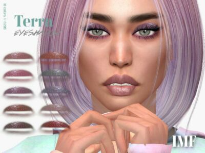 IMF Terra Eyeshadow N.205 By Izziemcfire Sims 4 CC