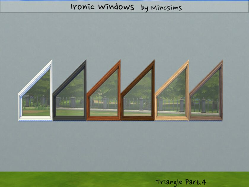 Ironic Triangle P4 Sims 4 CC