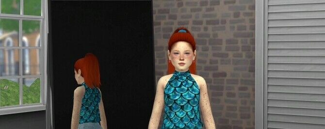 sims 4 cc jakelline hair v1 v2 kids and toddler at redheadsims by redheadsims 6