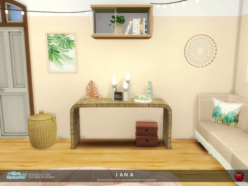 sims 4 cc jana bedroom 2 by melapples 3