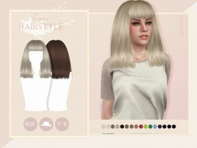 Javasims- Sierra (Hairstyle) By Javasims Sims 4 CC