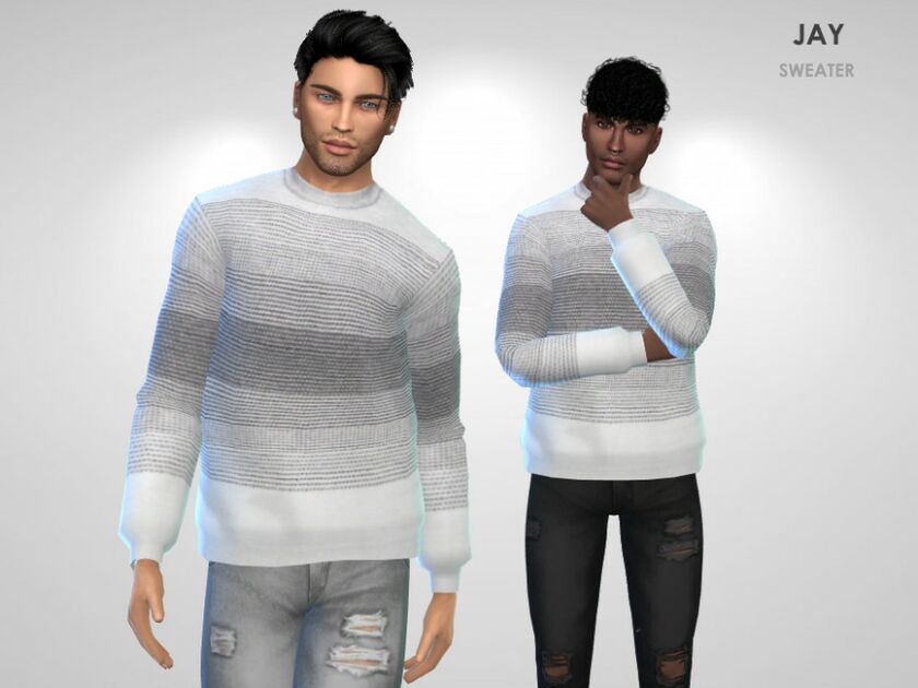 JAY Sweater By Puresim Sims 4 CC