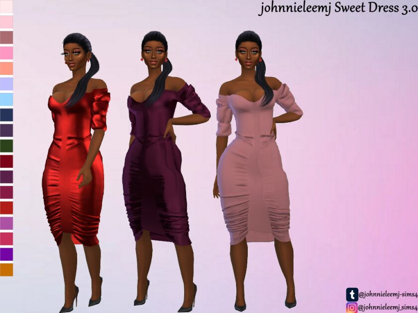 sims 4 cc johnnieleemj sweet dress 3 0 by johnnieleemj 2