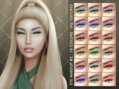 Jul_Haos [Cosmetics] EYE Makeup #2 Sims 4 CC