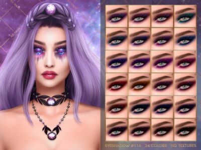 Jul_Haos [Cosmetics] Eyeshadow #116 Sims 4 CC