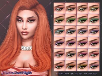 Jul_Haos [Cosmetics] [THE Perfect Night] Eyeshadow Sims 4 CC