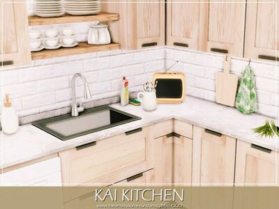 KAI Kitchen By Mychqqq Sims 4 CC