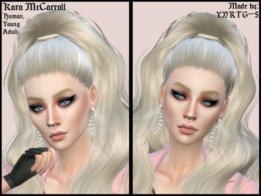 Kara Mccarroll By Ynrtg-S Sims 4 CC