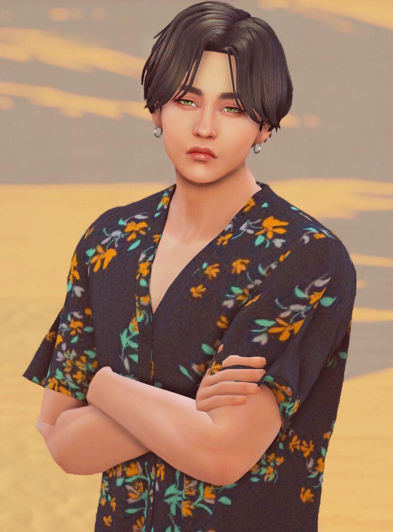 sims 4 cc keito hair 3