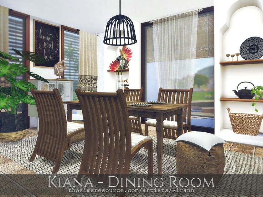 sims 4 cc kiana dining room tsr cc only by rirann 2