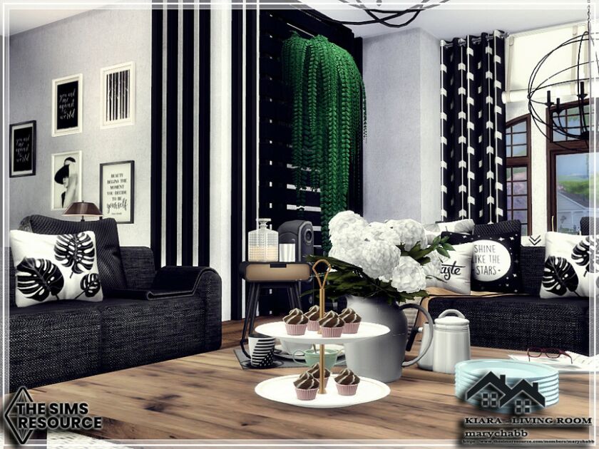 sims 4 cc kiara living room by marychabb 3