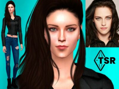 Kristen Stewart By Darkwave14 Sims 4 CC