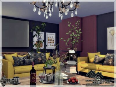 Kron – Living Room – CC Only Sims 4 CC