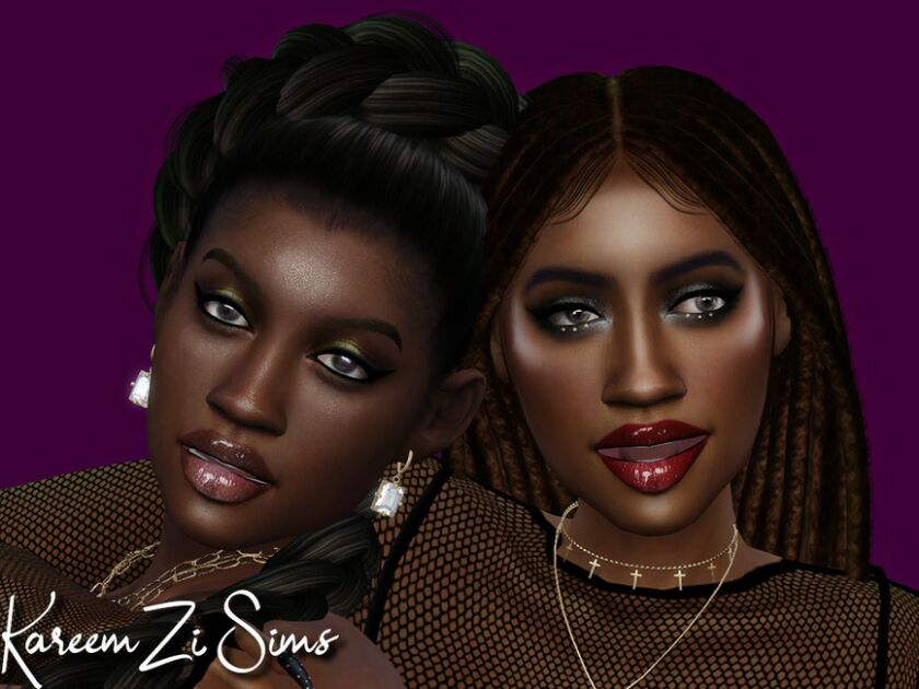 sims 4 cc kyas lips by kareemzisims 2