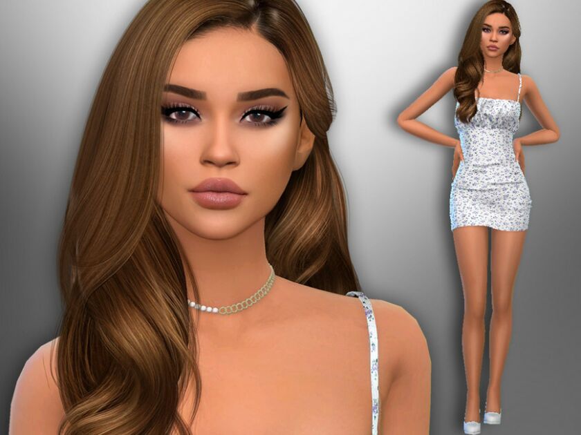 Laura Neal By Divaka45 Sims 4 CC