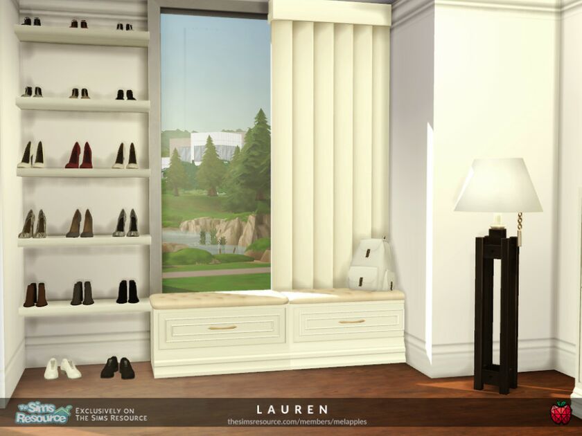 sims 4 cc lauren closet by melapples 4