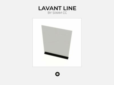 Lavant Line – Middle Window Sims 4 CC