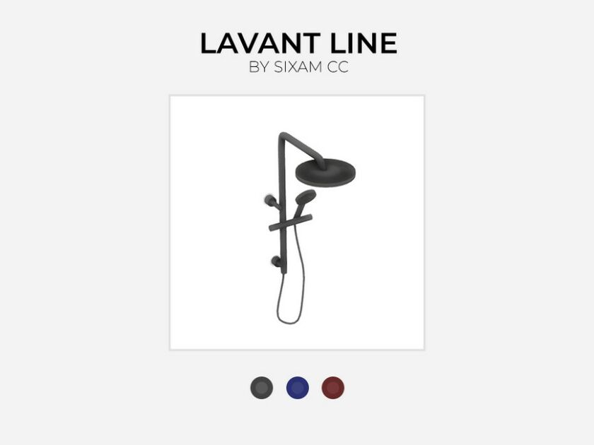 Lavant Line – Shower Sims 4 CC