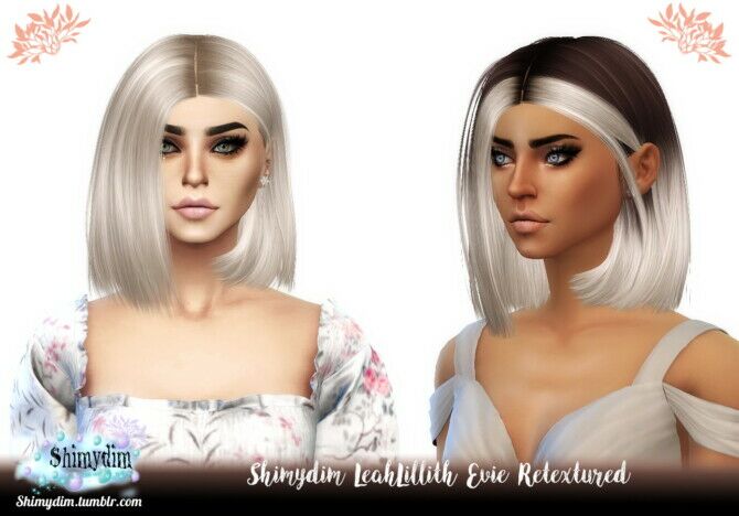 Leahlillith Evie Hair Retexture Sims 4 CC