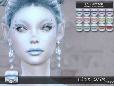 Lips_253 By Tatygagg Sims 4 CC