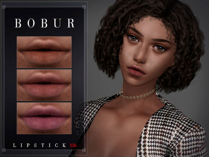 sims 4 cc lipstick 126 by bobur3 2