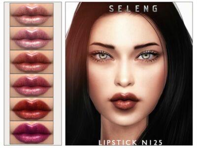 Lipstick N125 By Seleng Sims 4 CC