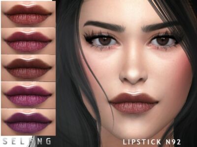 Lipstick N92 By Seleng Sims 4 CC