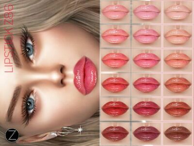 Lipstick Z86 By Zenx Sims 4 CC