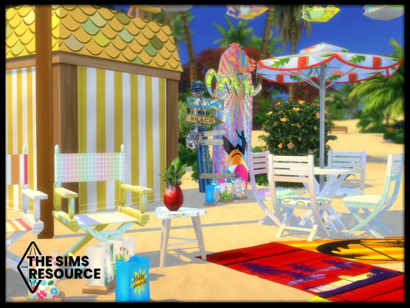 sims 4 cc living it up outdoor set by seimar8 5