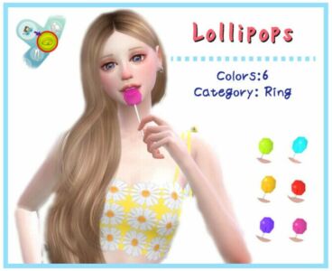 Lollipops By A-Luckyday Sims 4 CC