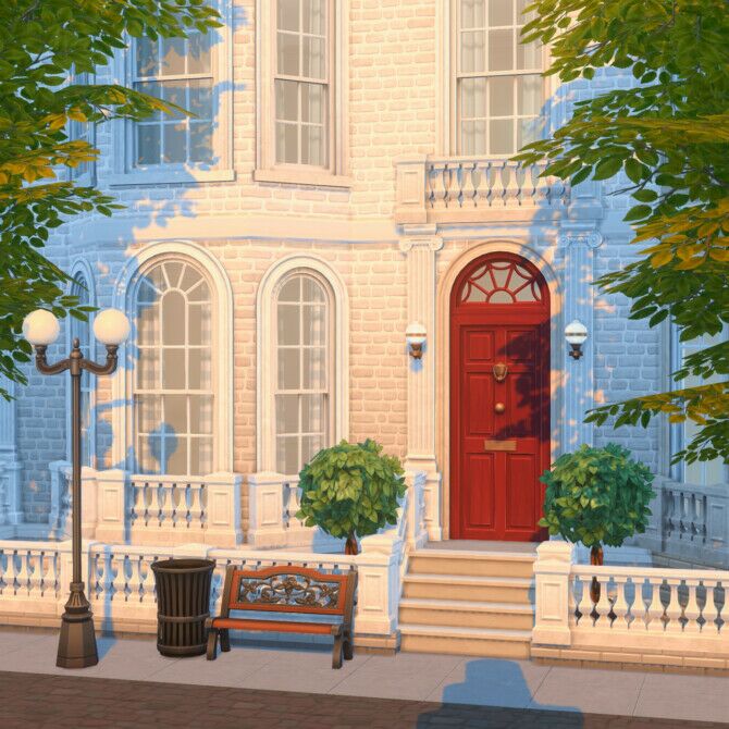 London SET – Exterior Sims 4 CC