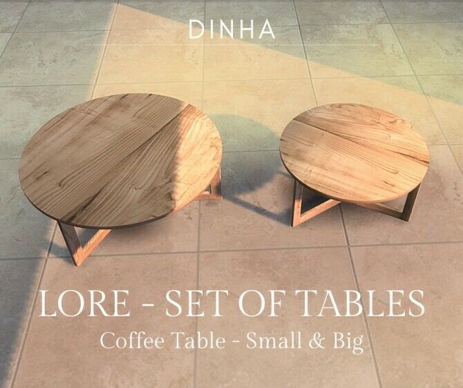 sims 4 cc lore set of tables at dinha gamer 3