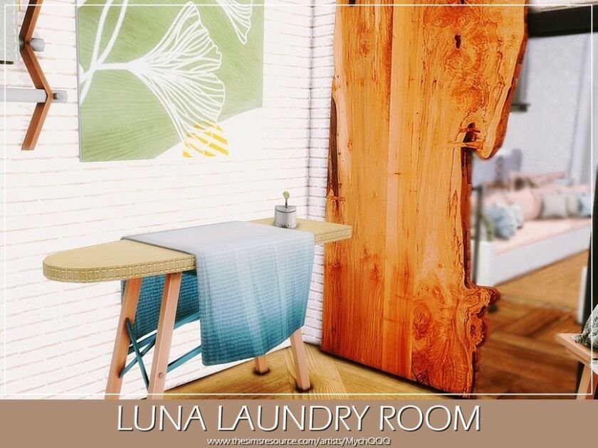 sims 4 cc luna laundry room by mychqqq 3