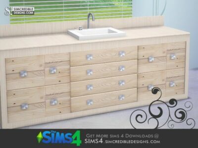 Madeira Sink Sims 4 CC